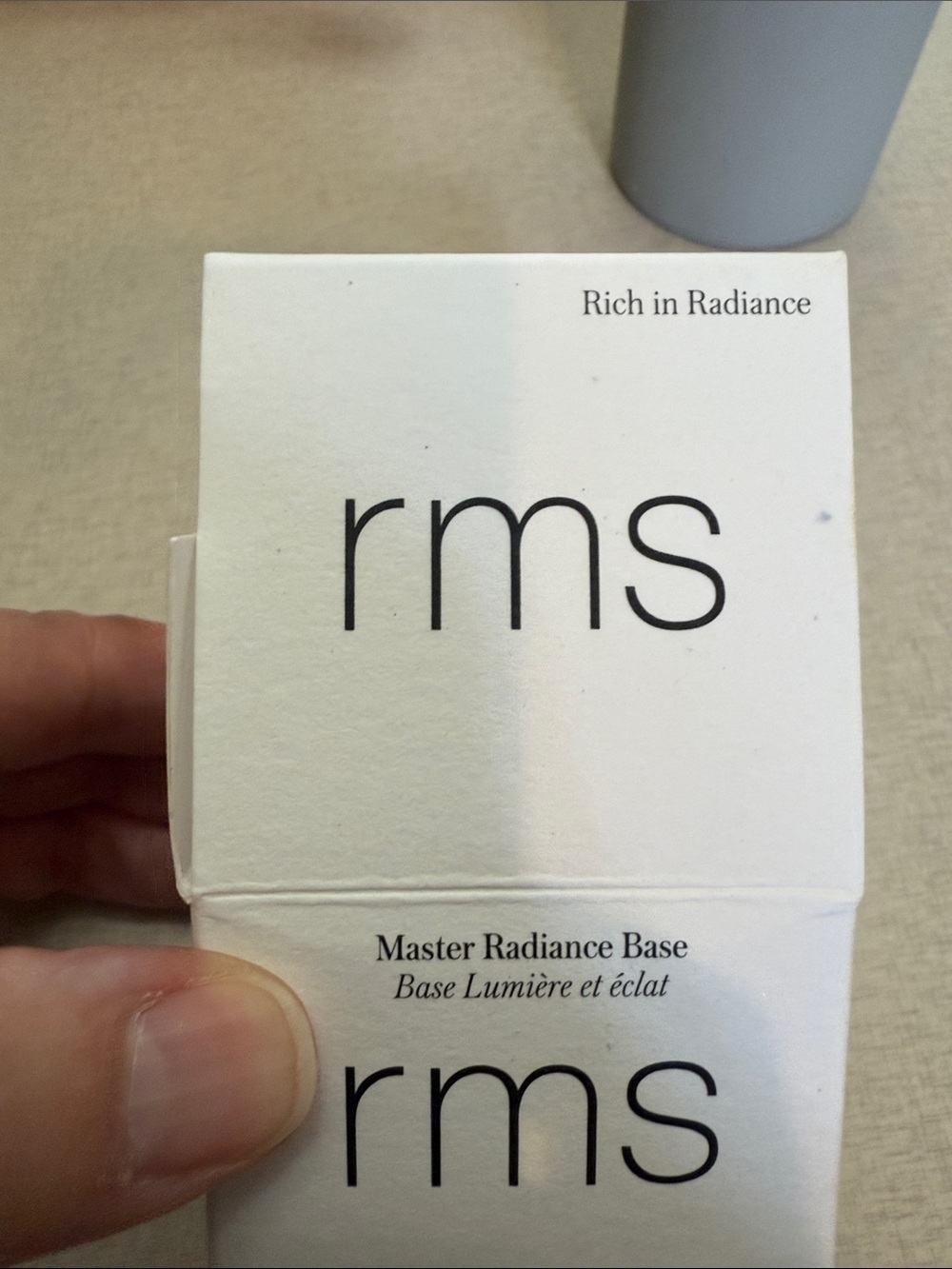 RMS Beauty Master Radiance Base - Cream White Packaging